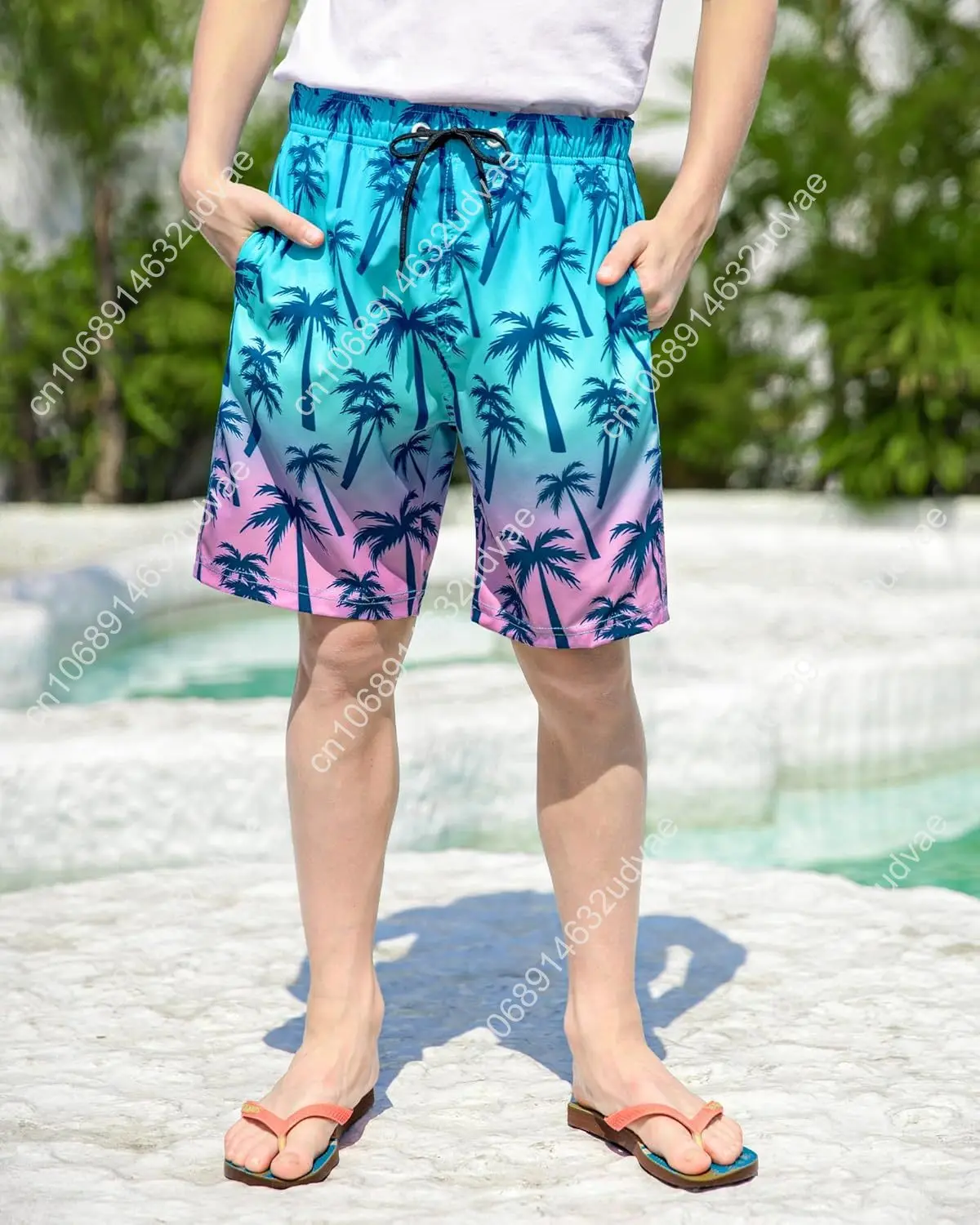 OlyPegic Boys Swim Trunks with - Swim Trunk Quick Dry recension och pris