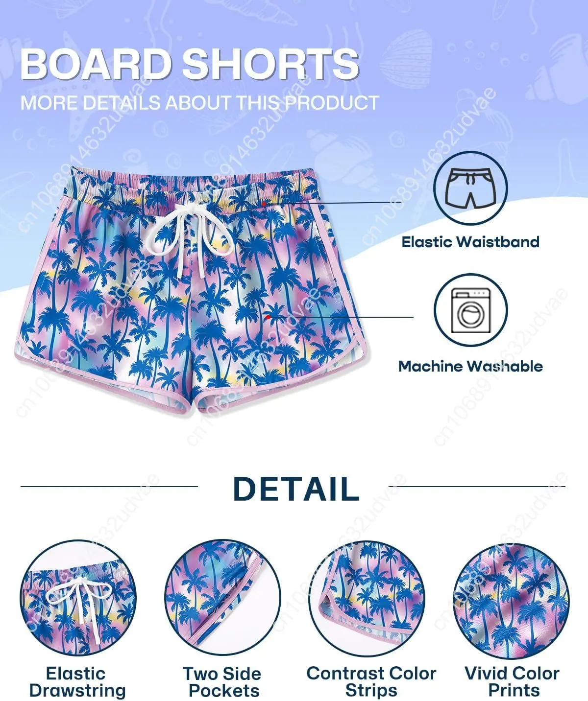 BesserBay Girls Summer Elastic - Swim Trunk Quick Dry recension och pris