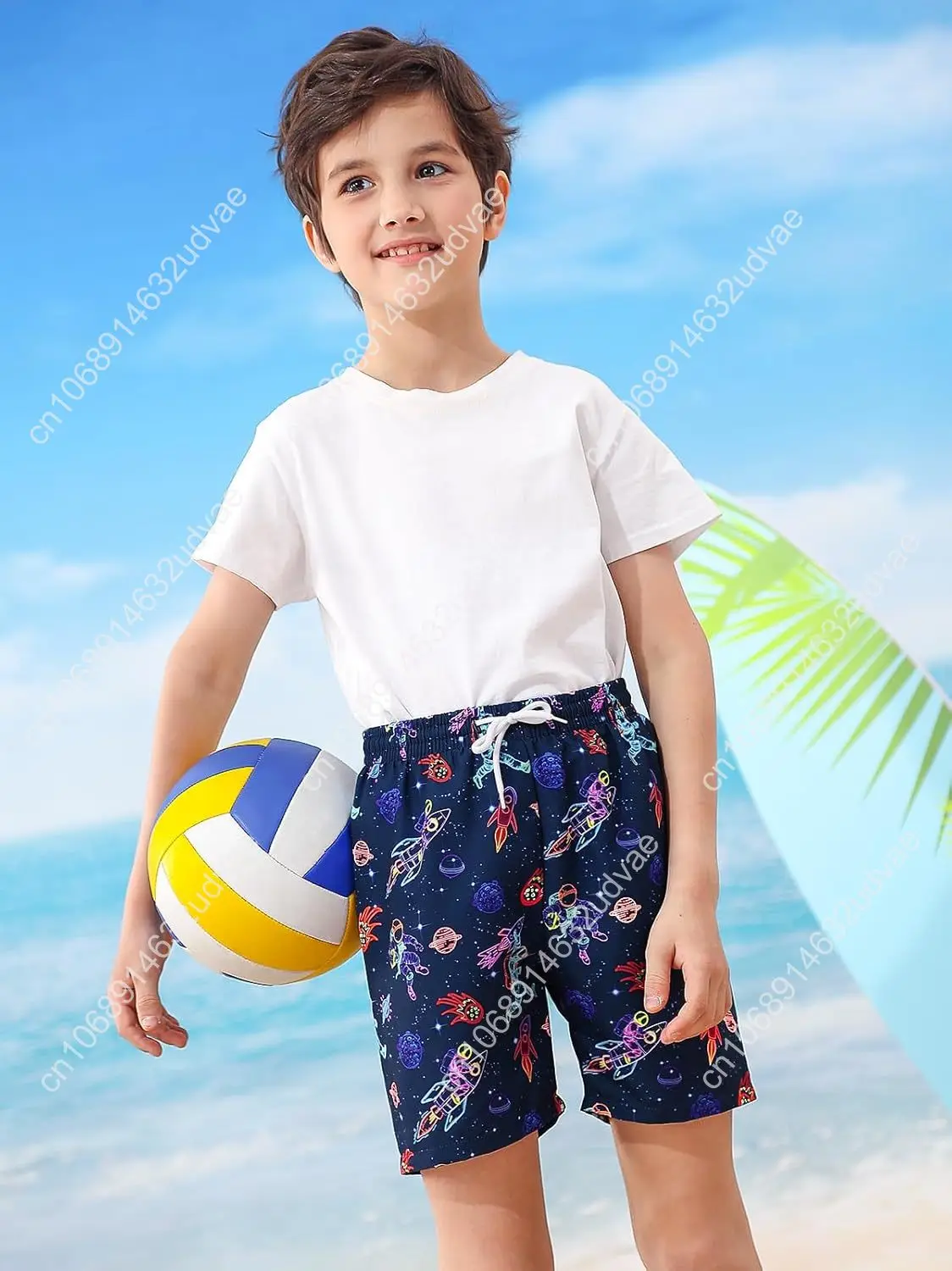 Little Boys Swim Trunks with B - Swim Trunk Quick Dry recension och pris