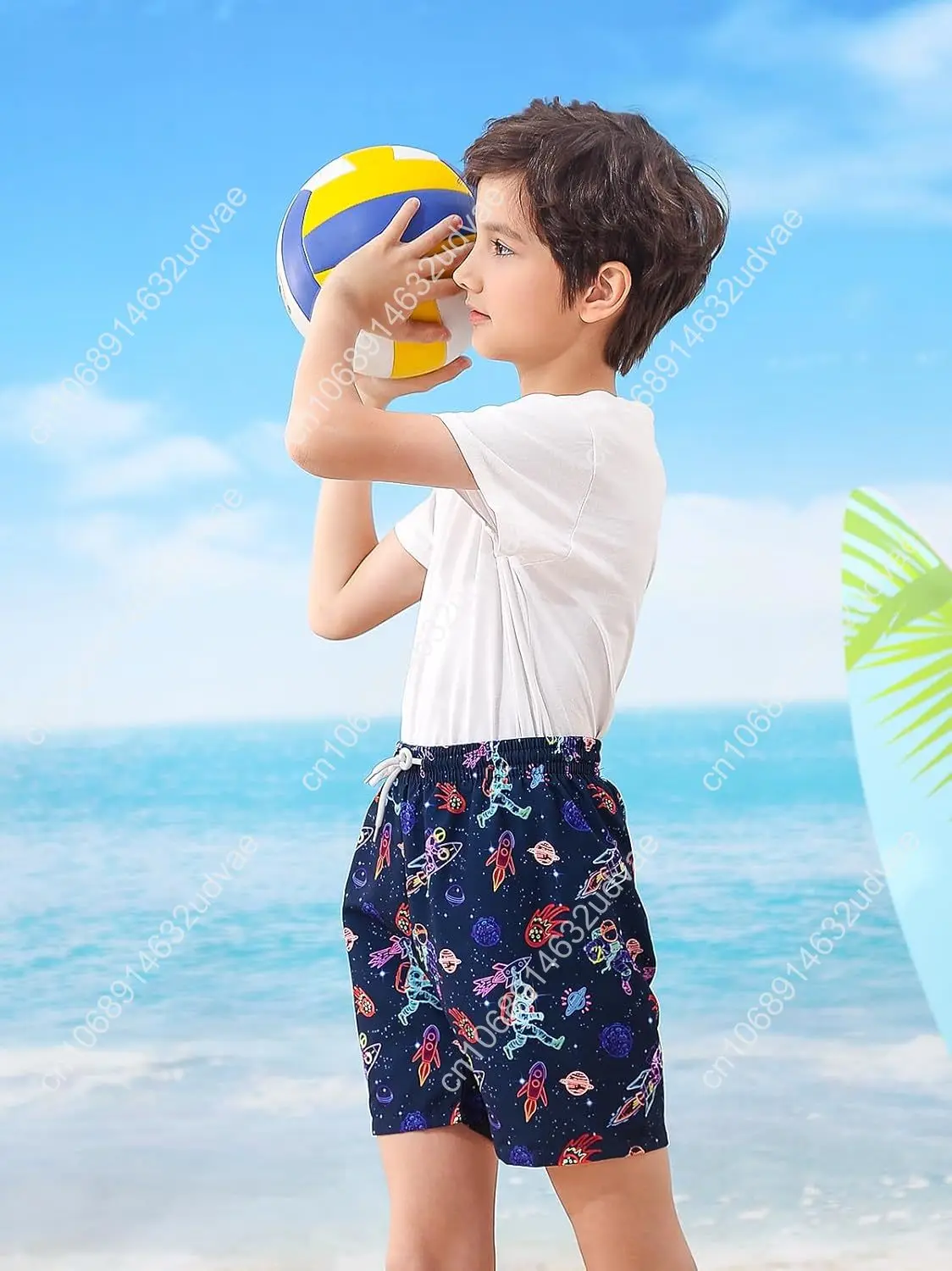 Little Boys Swim Trunks with B - Swim Trunk Quick Dry recension och pris